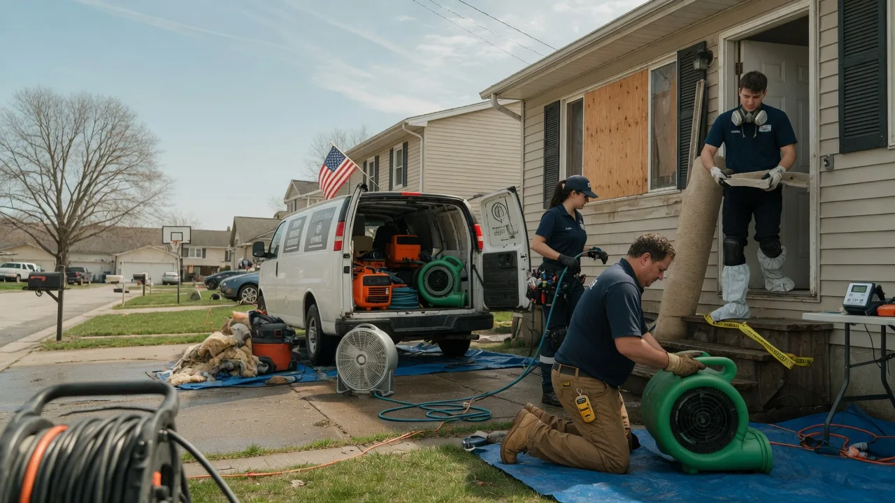 Water Damage Restoration in Berkey, OH near me